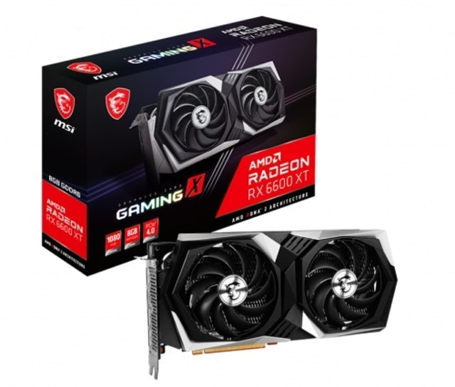 msi微星Radeon RX 6600 XT GAMING X 8G 1