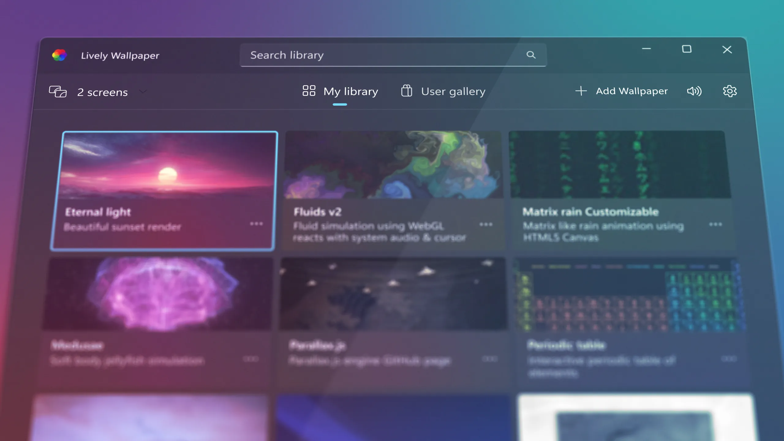 Lively Wallpaper官网版本下载 Lively Wallpaper怎么添加动态壁纸教程